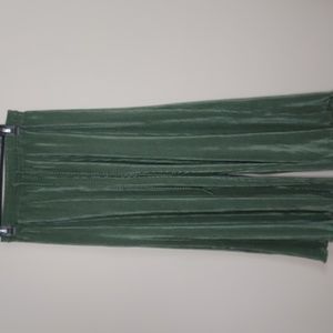 Green palazzo pant in large